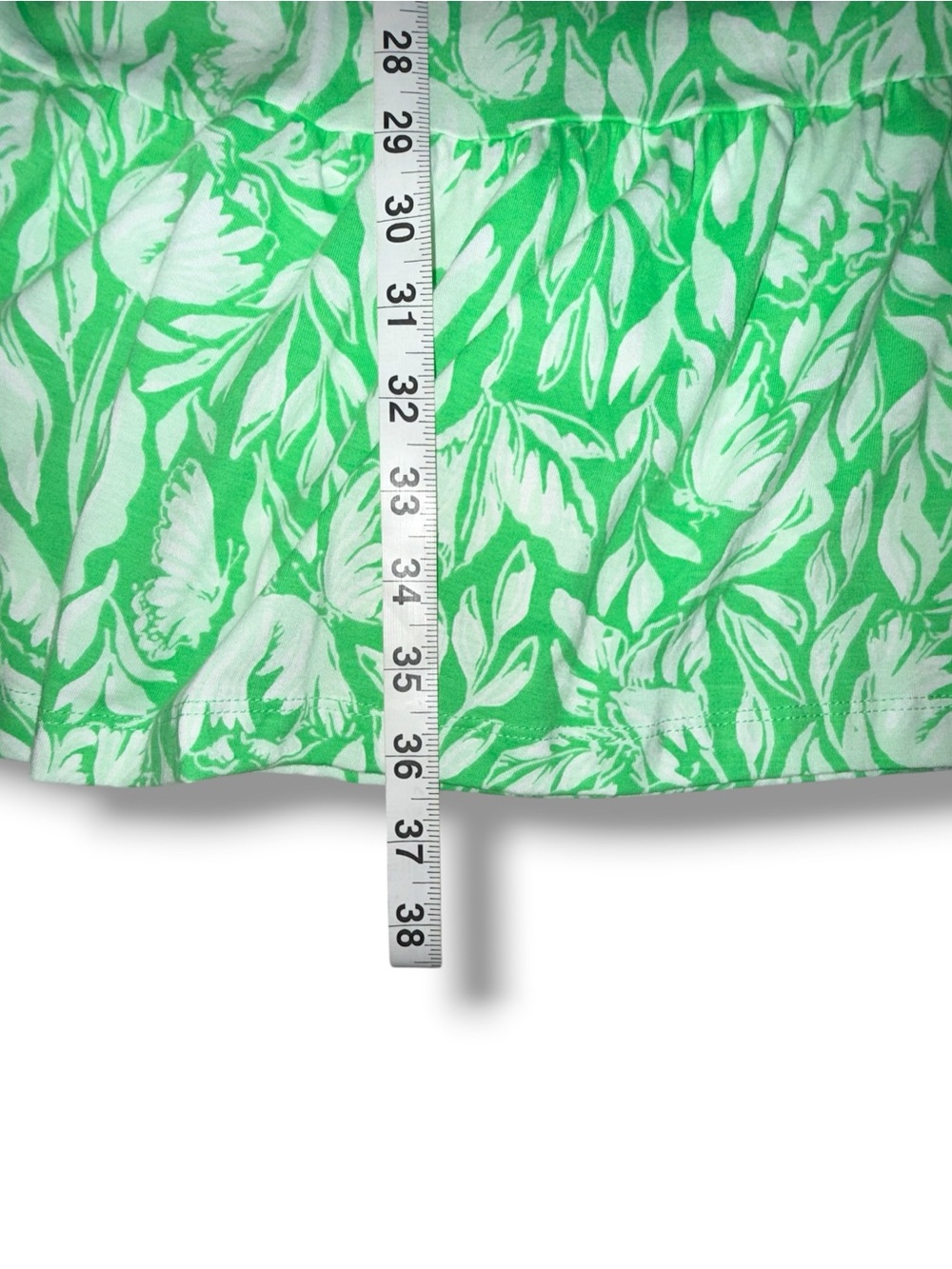 LILLY PULITZER Riegan Dress Fauna Green Tulip to Tango - Large - Picture 10 of 11